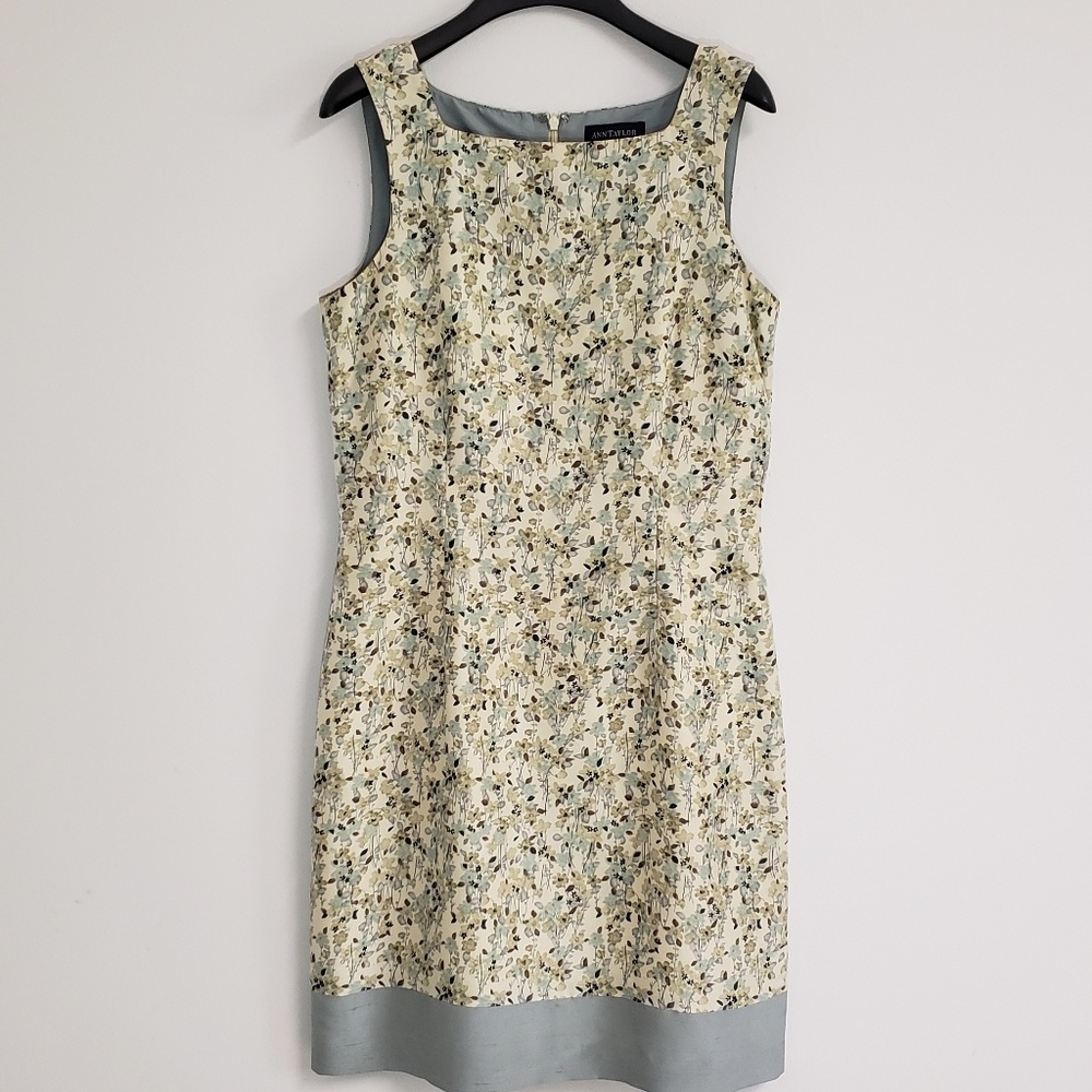Ann Taylor silk sheath dress